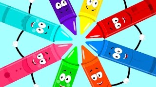 Colors song | Nursery rhymes | kids songs | childrens rhyme