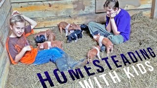 What does Homesteading teach our kids? with Red Tool House