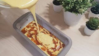 Torta versata la farai tutti i giorni ,torta facile e veloce con la marmellata#asmr.