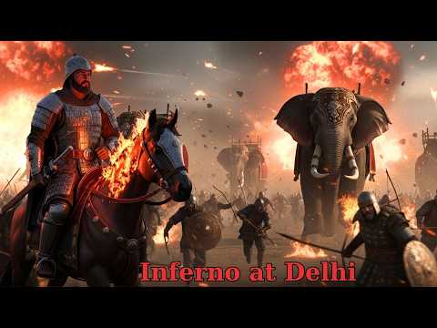 History of war: The Siege of Delhi (1398): How Timur Burned His Way to Victory  #history #historia