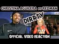 Christina Aguilera - Dirrty (Official HD Video) ft. Redman - First Time Reaction