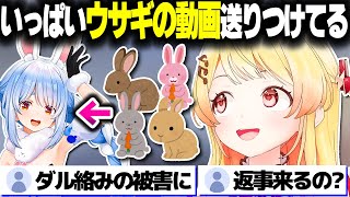 ぺこーら先輩にダル絡みしている話をする奏ちゃんｗｗｗ【ホロライブ切り抜き/音乃瀬奏/兎田ぺこら/Minecraft/ReGLOSS/DEV_IS】