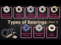 Basics And Types Of Bearings Common Types