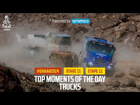ダカールラリー2024 トラック・カミオンクラス ステージ11ハイライト動画