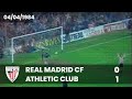 ⚽️ [Copa del Rey 83/84] Semifinal (Vuelta) I Real Madrid CF 0 - Athletic Club 1 I LABURPENA