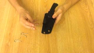 How to stop rattle on a hard plastic sheath | Knife reviews by Ice