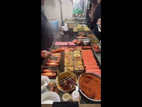 Street Snack Livestream | Night Market Frying Scene | Natural Ambient Sound