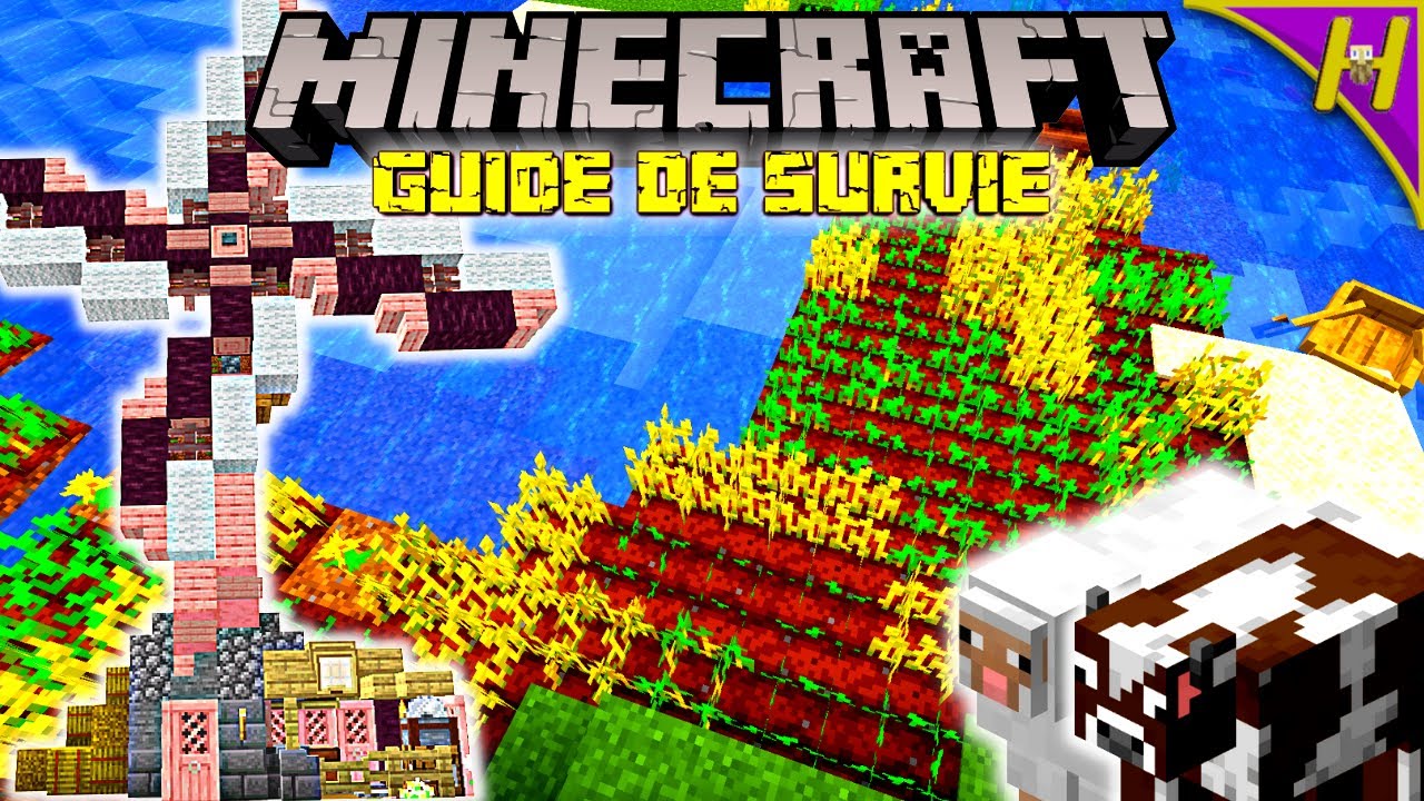🌸 Astuce d'Élevage et d'Agriculture :: Guide de Survie Minecraft (Tuto let's play #3)
