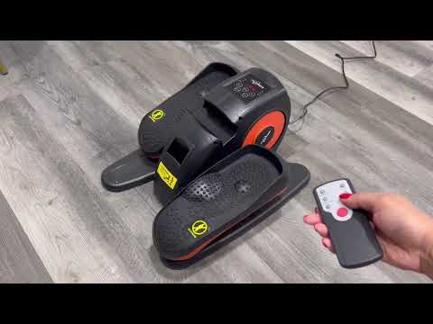 Putnen Under Desk Elliptical Machine, Ellipse Leg Exerciser While Sitting for Seniors, Quiet Portabl