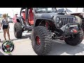 Crazy Jeep Monster on 40s | Jeep Wrangler Rubicon Walk Around