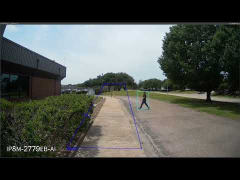 Amcrest 4K AI PoE IP Camera Video Review Model IP8M-2779EW-AI (2779EB) Human Face, Vehicle Detection