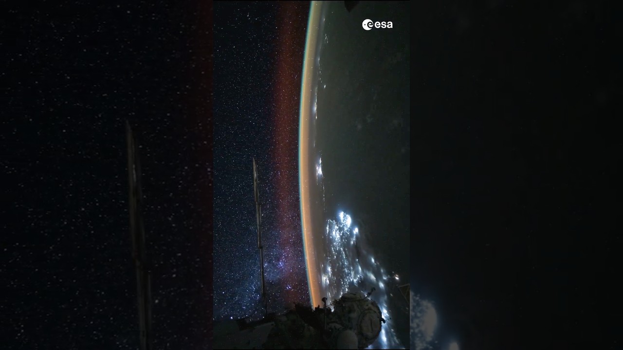Watching the stars from the International Space Station ✨