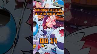 DIA 14 - Abrindo as surpresas do CALENDÁRIO DE FIM DE ANO DE 2025 de POKÉMON TCG!