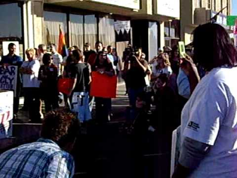 Las Vegas LGBT Equality Rally - Vivianna, Jennifer Bolton