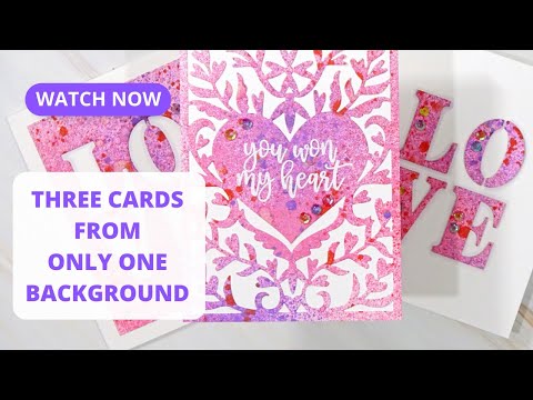 How To Make Trio Of Valentine Cards (& They're SUPER EASY!)