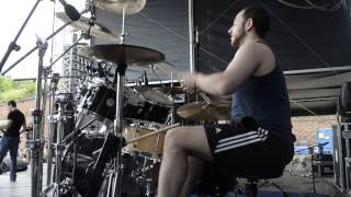 Be&#39;lakor - Brutal Assault 2012 - Sun&#39;s Delusion - Drum Cam