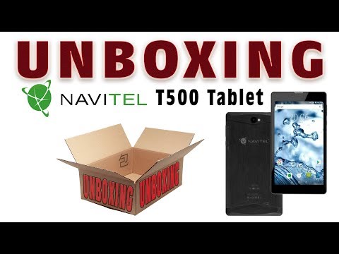 UNBOXING - NAVITEL T500 3G Tablet