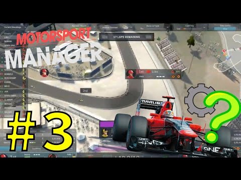 Motorsport Manager 2016 PC Career Mode - PART 3 MECHANICAL ISSUES!