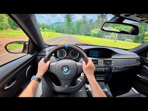 E92 BMW M3 Lime Rock Edition (6-Speed Manual) - POV Driving Impressions