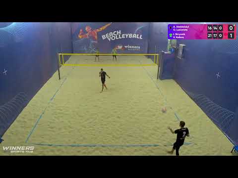 16:20 A.Stebletskyi / O.Lukianets - I.Skrynnik / V.Kelbas | Winners Beach Volleyball