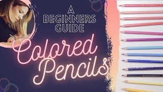 How to use colored pencils!  Layering, blending, & more!