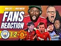 MANCHESTER FANS REACTION TO MAN CITY 1-2 MAN UNITED | FA CUP FINAL