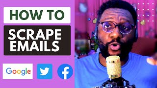 How To SCRAPE EMAILS From Google | EMAIL ADDRESS Extractor | EMAIL SCRAPPER Tutorials