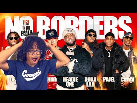 Headie One “No Borders” Special feat. Koba LaD, Pajel, Yasin, Chivv, Shiva and Dezzie REACTION !!!