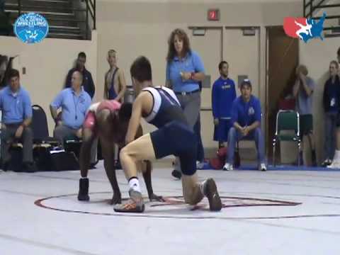 FILA Junior Freestyle 55kg: Ryak Finch vs. Britain Longmire