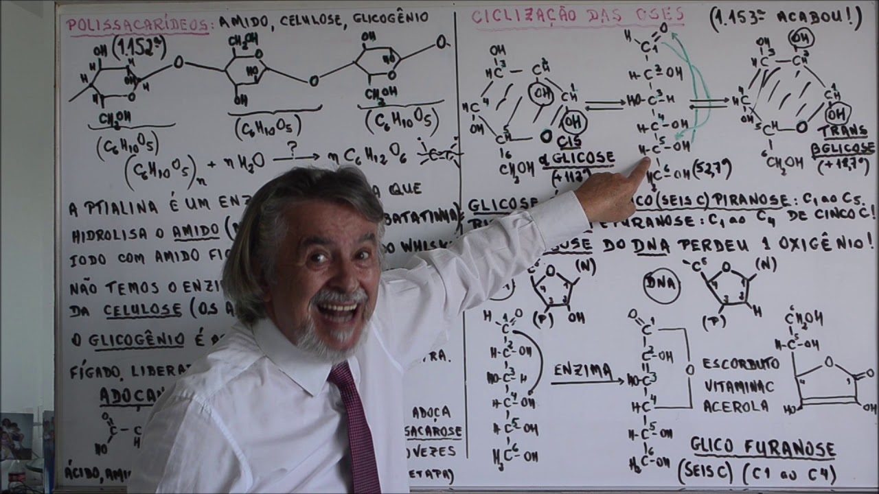 Aula 482 - Ciclização das Oses para os Ácidos Nucleicos