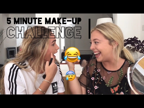 5 MINUTE MAKE-UP CHALLENGE | SYD AND ELL