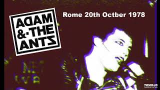 Adam and the Ants - Cleopatra - Live in Rome 1978
