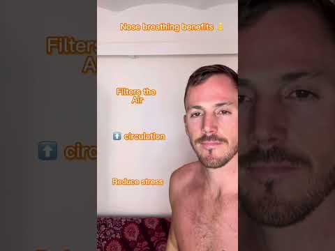 Benefits Of Breathing Through The Nose - James Nestor  #breath