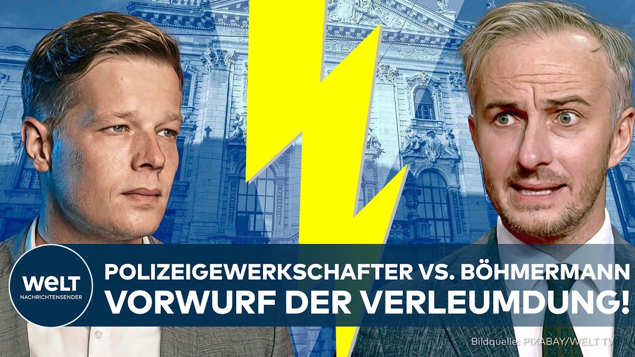 ZDF VOR GERICHT: „Herrenmensch im Skoda!“ – Polizeigewerkschafter wirft Böhmermann Verleumdung vor!