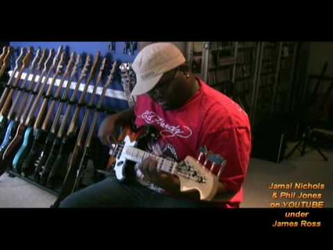 James Ross @ Phil Jones & Jahmal Nichols - Bass Demonstrations on PJB Super Flight Case Amp pt. 2#