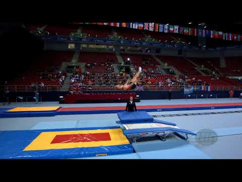 SCHWAIGER Jonathon (CAN) - 2017 Trampoline Worlds, Sofia (BUL) - Qualification Double Mini Routine