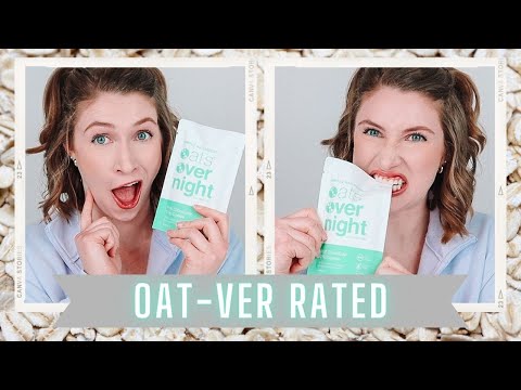 I TRIED *SIMPLY NAILOGICAL'S* MINT CHOCOLATE OATS | Oats Overnight Review