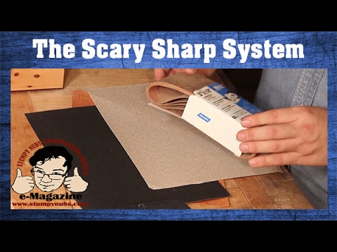 Scary sharp: The best sandpaper, etc for tool sharpening woodworking planes, chisels, etc.