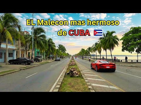 El Malecon de Cienfuegos, Cuba " El mas Hermoso de Cuba "