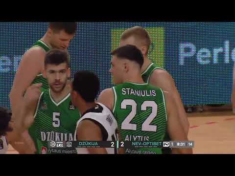 LKL league. BC "Dzukija" 80 vs 74 BC "Nevezis". 07/11/2020