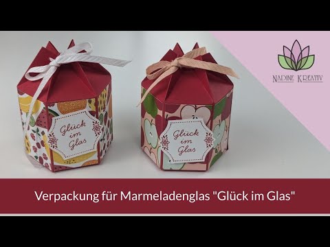 Crafting Instructions for Jam Jar Packaging "Happiness in a Jar" - Stampin' Up! Crafting Packaging