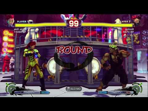 aki0 aki0 [Viper] vs gotoo8 [Akuma] SSF4 Japanese Online Ranked Matches - TRUE HIGH-DEF