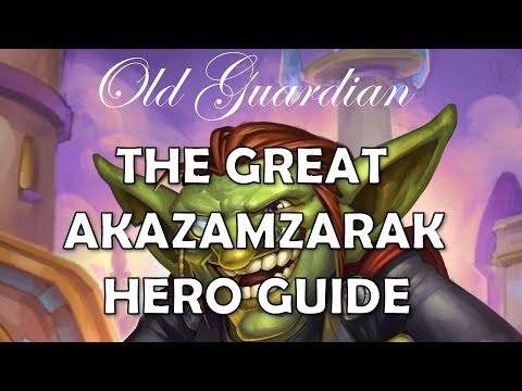 The Great Akazamzarak Hero Guide (Hearthstone Battlegrounds)