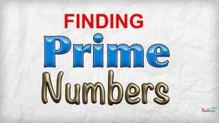 Finding Prime Numbers