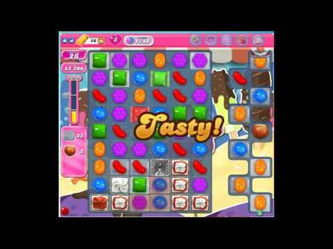 Candy Crush Saga Level 1745 No Boosters