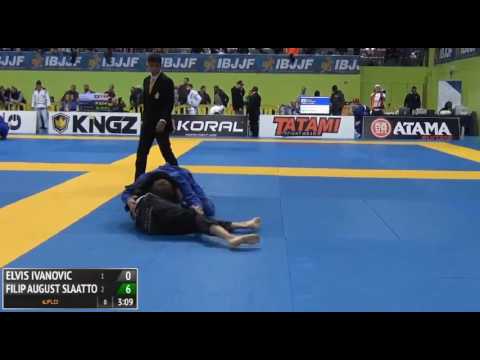 Filip August Slaatto Tiller (RGA) - Elvis Isanovic (Nova União) (IBJJF EUROPEANS 2017)