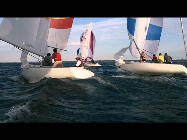 Sonar sailing downwind Rochester NY 18 knots