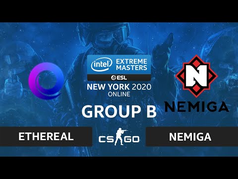 CS:GO - Nemiga vs ETHEREAL [Inferno] Map 2 - IEM New York 2020 - Group B - CIS