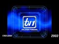 Evolution Of RTM1 TV1 Malaysia 1963 Present
