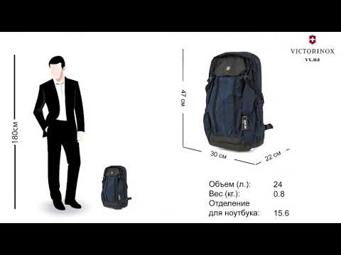 Рюкзак Victorinox Almont Slimline Laptop Original Blue 24л